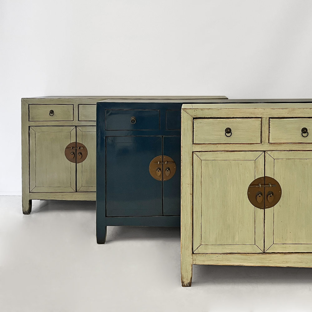    LUNAR CHINA SIDEBOARD, NAVY