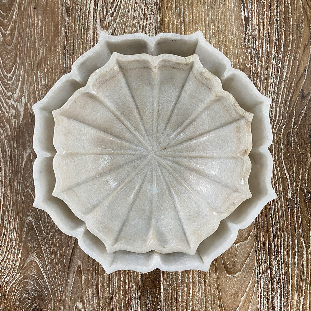 03   OCTAGON LEAF BOWL, SMALL