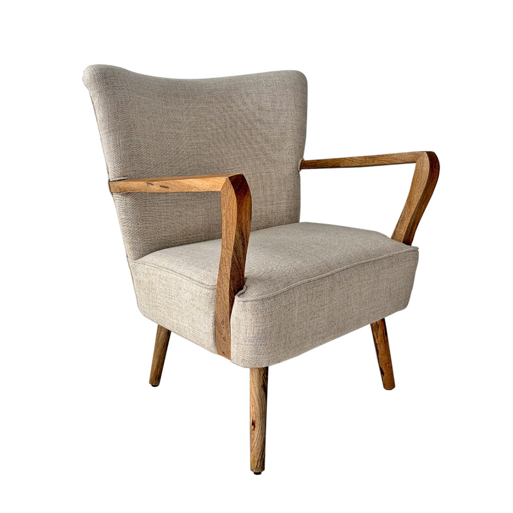    TOVE ARMCHAIR, CREAM
