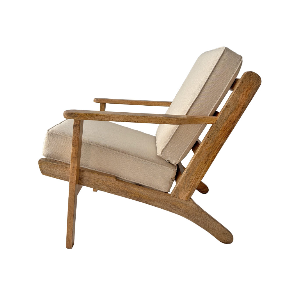    LOUIS ARMCHAIR, CREAM