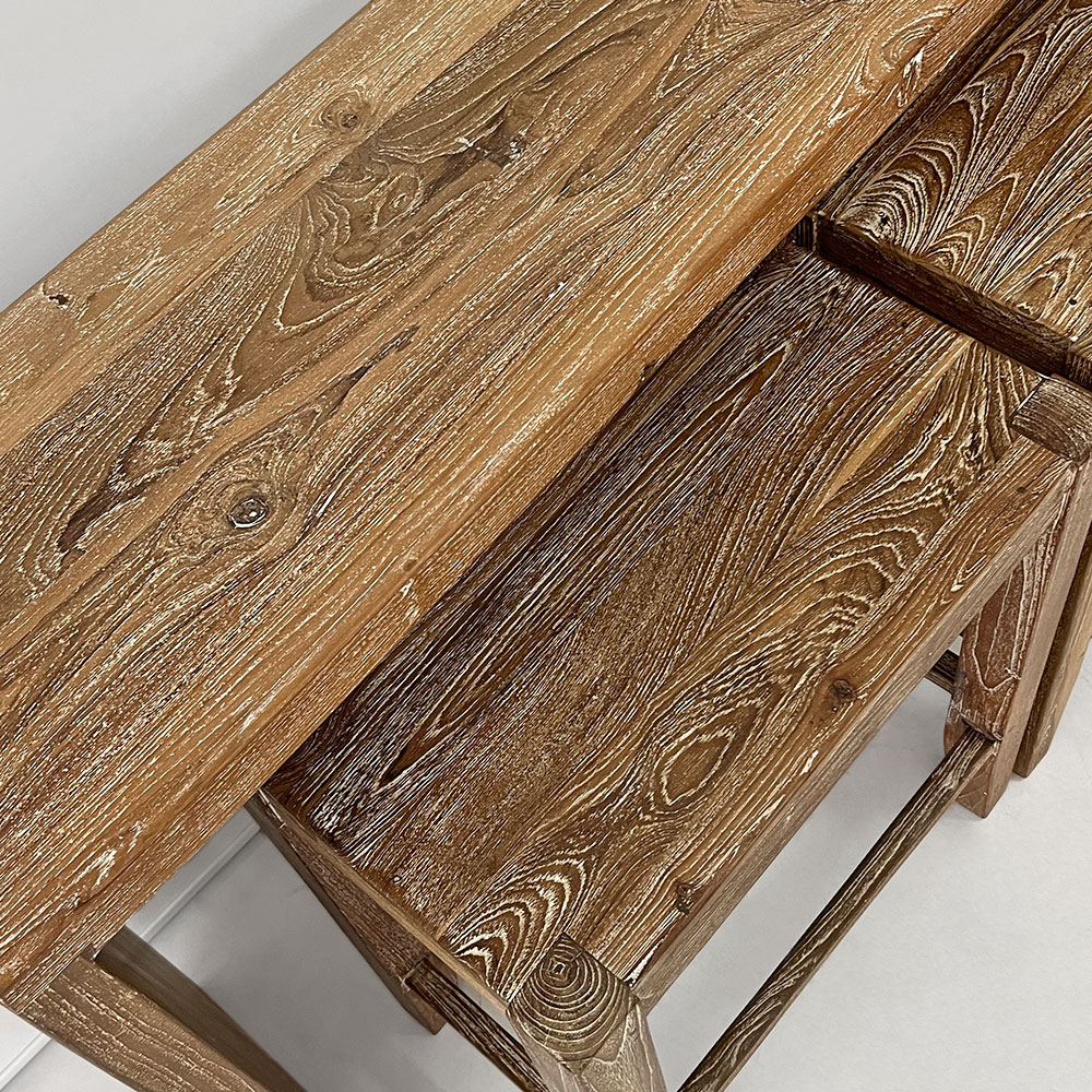 24   RECYCLED TEAK CONSOLE