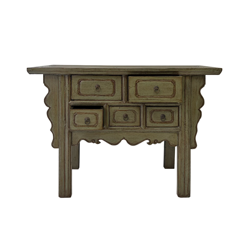    CHINA CARVED WING CHEST, SMALL