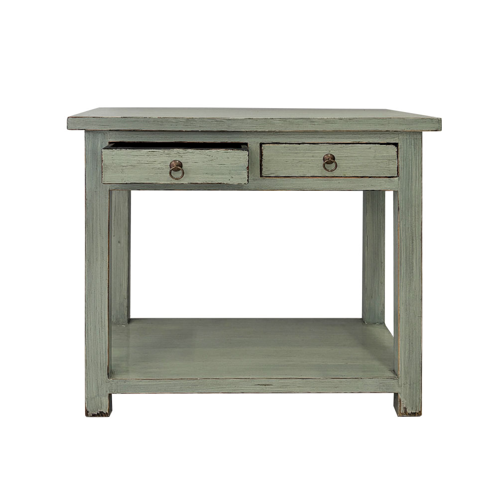    LILY CHINA MINI CONSOLE, ICE BLUE