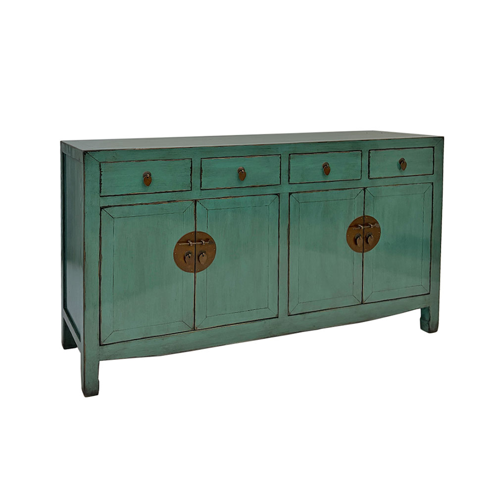     LUNAR CHINA SIDEBOARD, TEAL