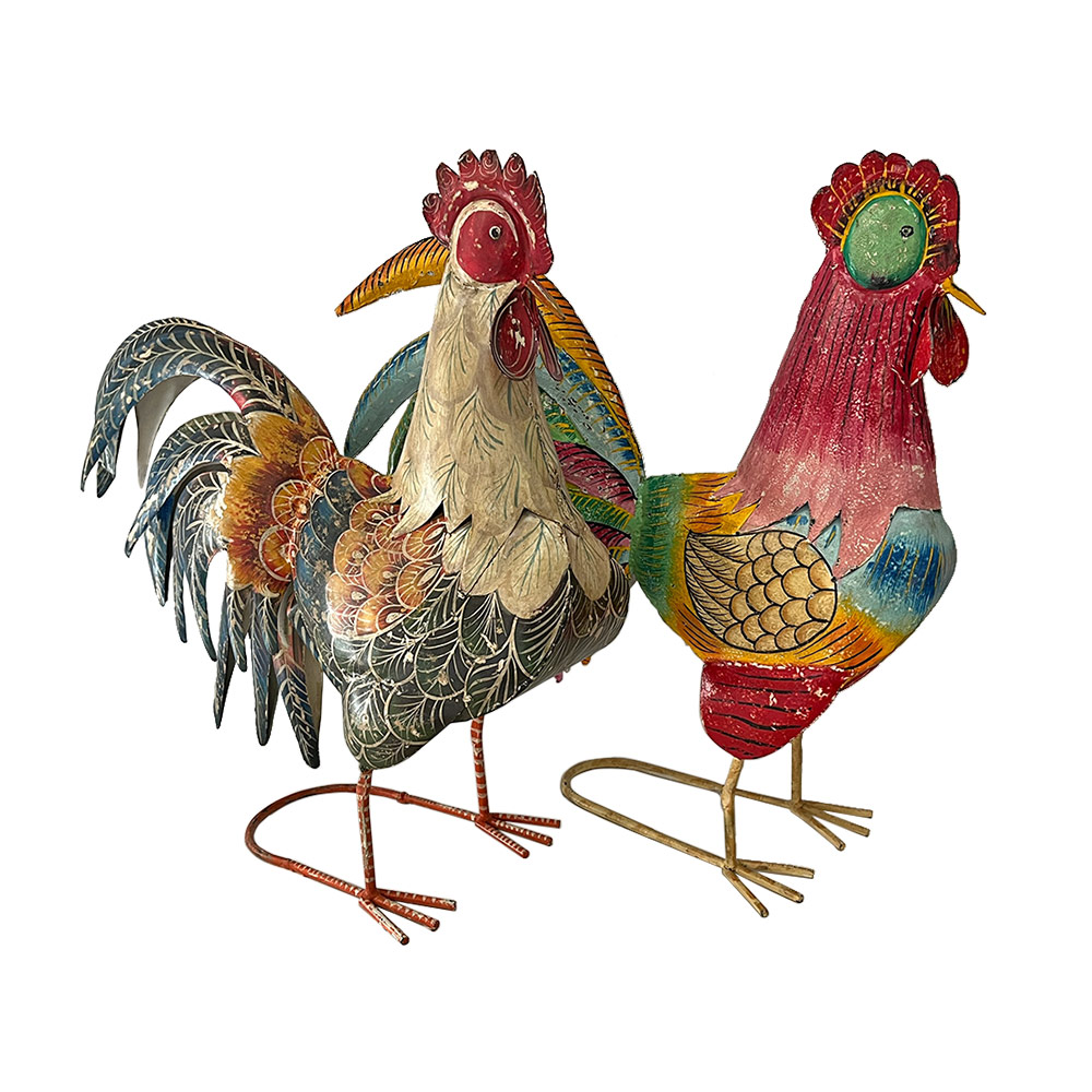    WATERING CAN, ROOSTER