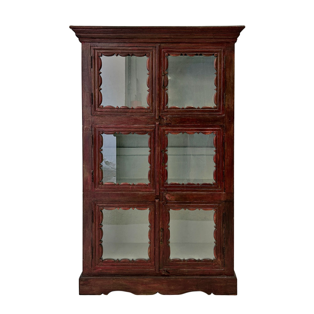    GLASS FRONT CABINET