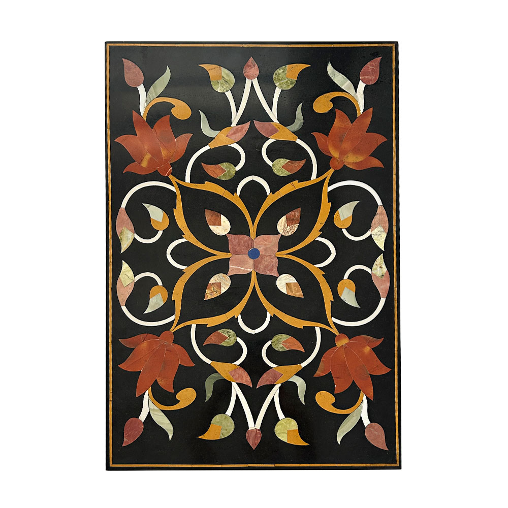    FLORAL MARBLE TOP