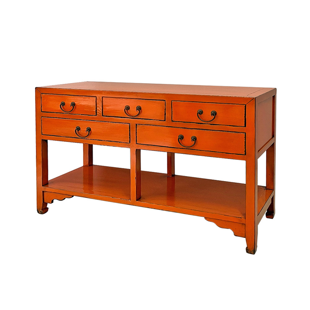 CHINA CONSOLE, TANGERINE