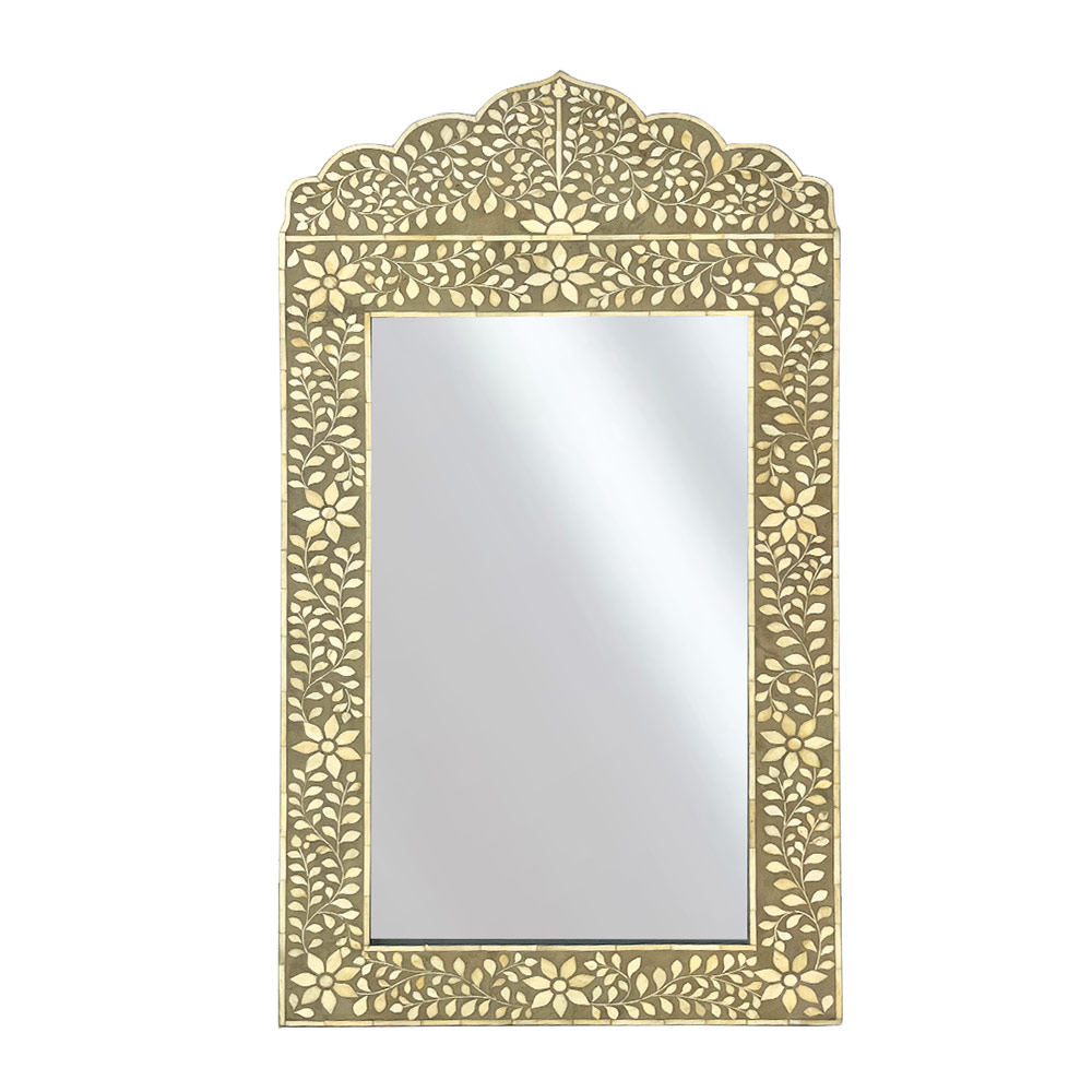 BONE INLAY MIRROR
