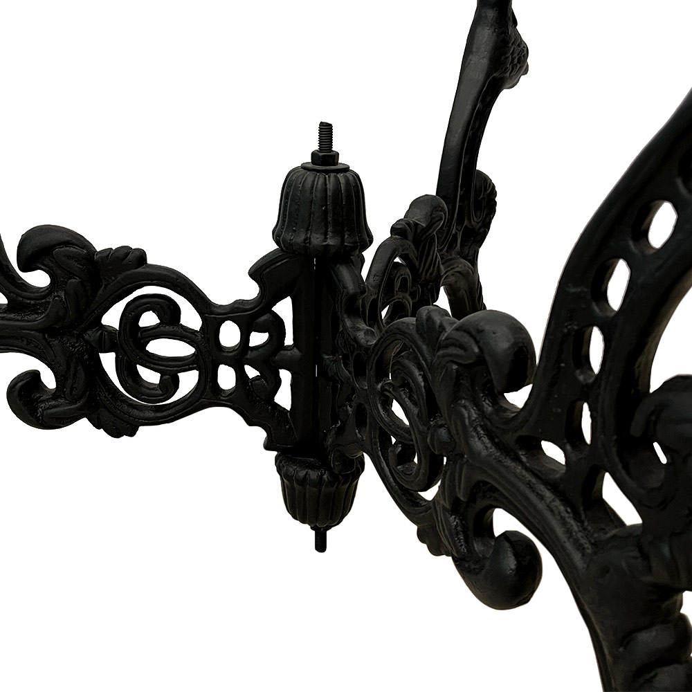 CAST IRON TABLE BASE, ROUND