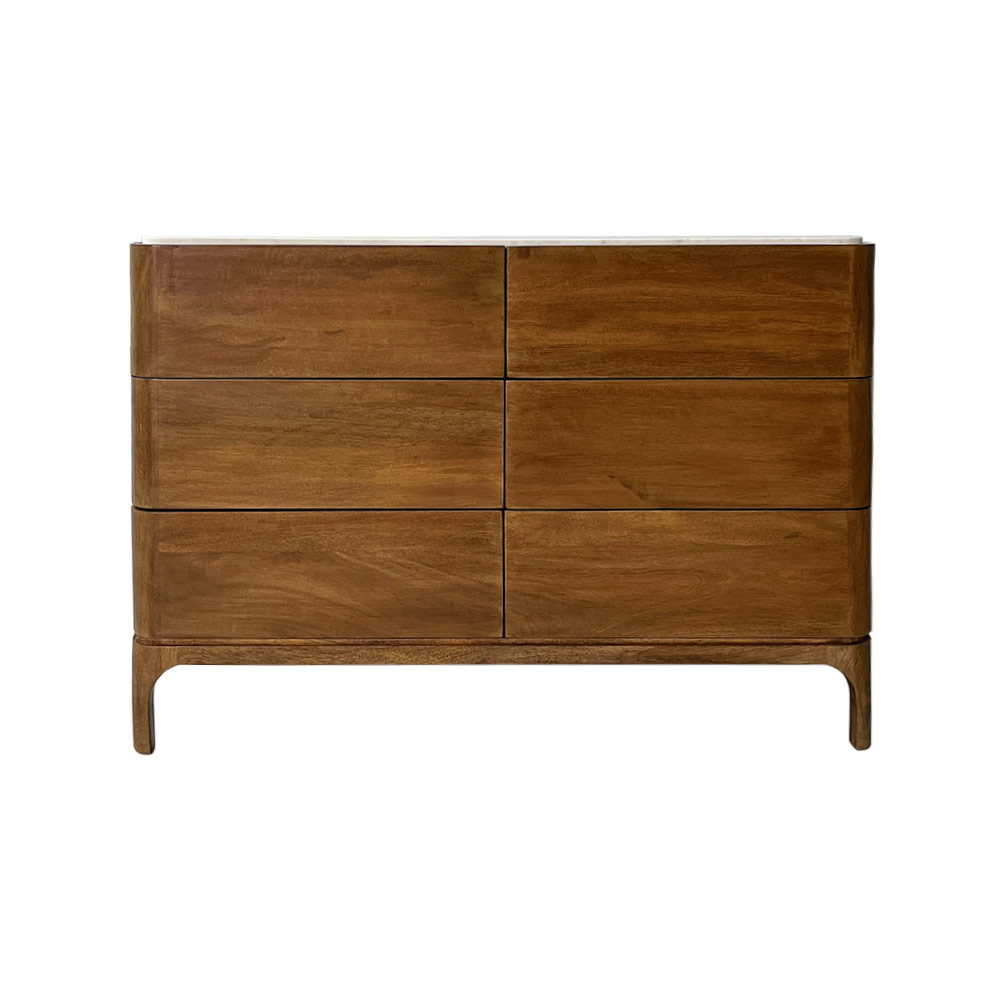 HENRIK CHEST, 6 DRAWERS