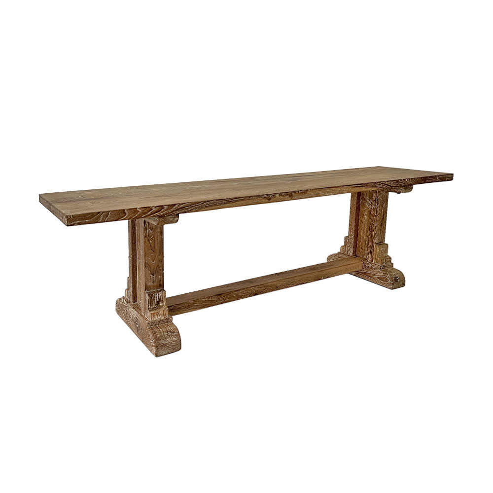 RECYCLED TEAK BENCH