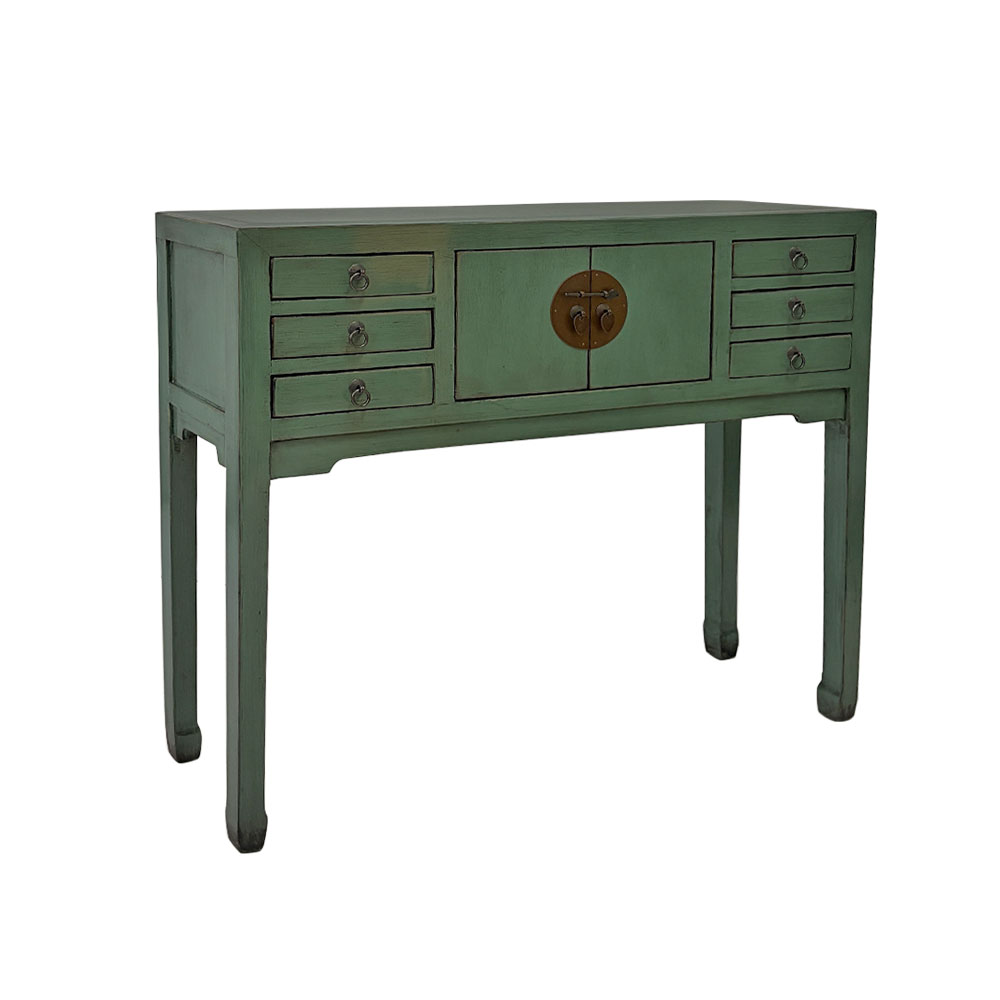 LARA CHINA MINI CONSOLE, MINT