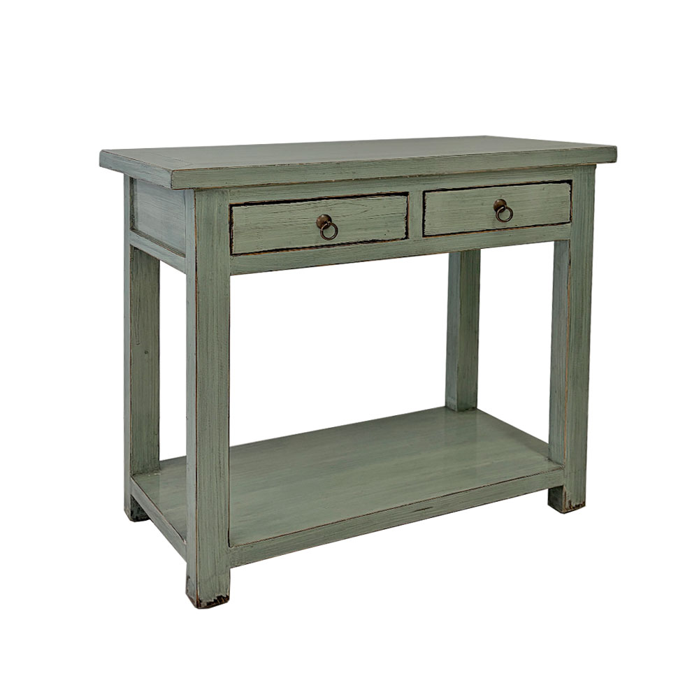 LILY CHINA MINI CONSOLE, ICE BLUE
