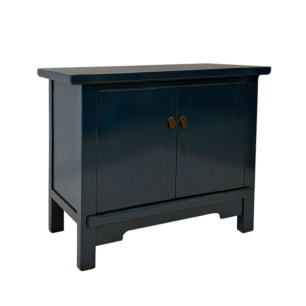 CHINA CABINET, DARK BLUE