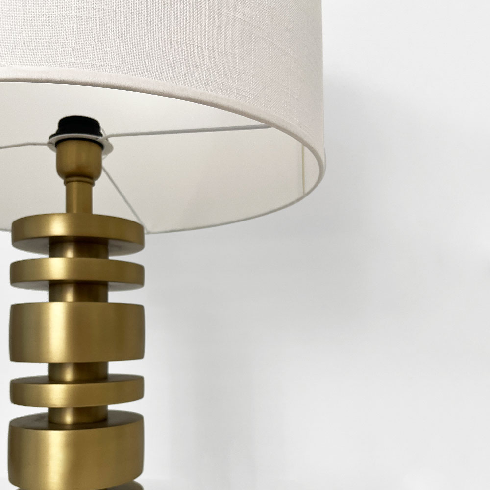 SPINDLE TABLE LAMP, MATT