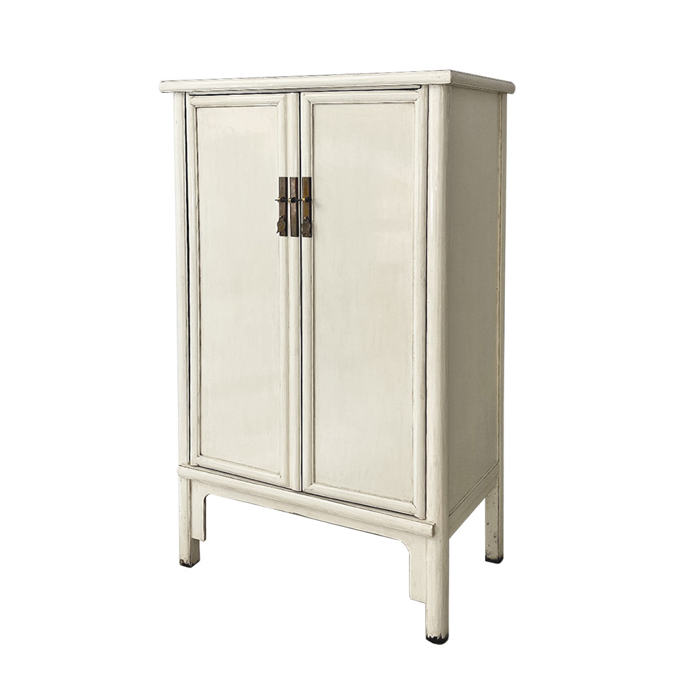 LOUIS CHINA CABINET, WHITE