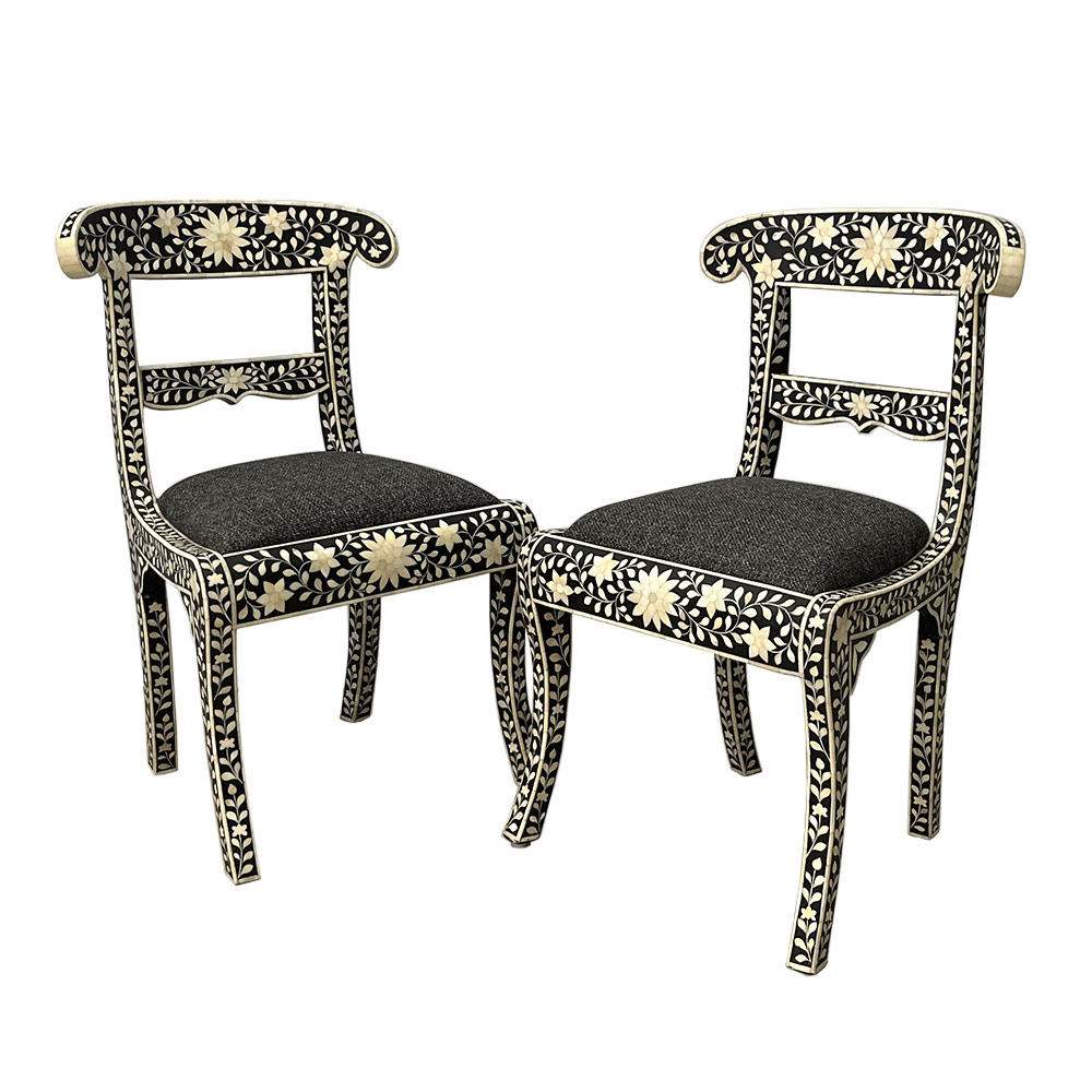 BONE INLAY CHAIR