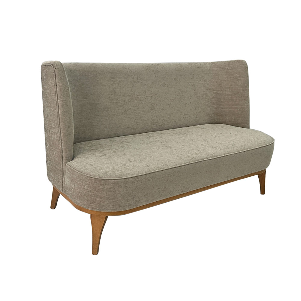 LOVE SEAT SOFA, TAUPE