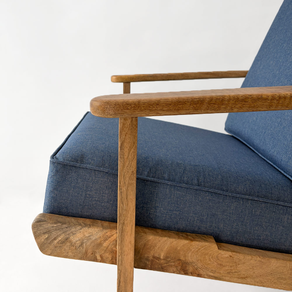 LOUIS ARMCHAIR, NAVY