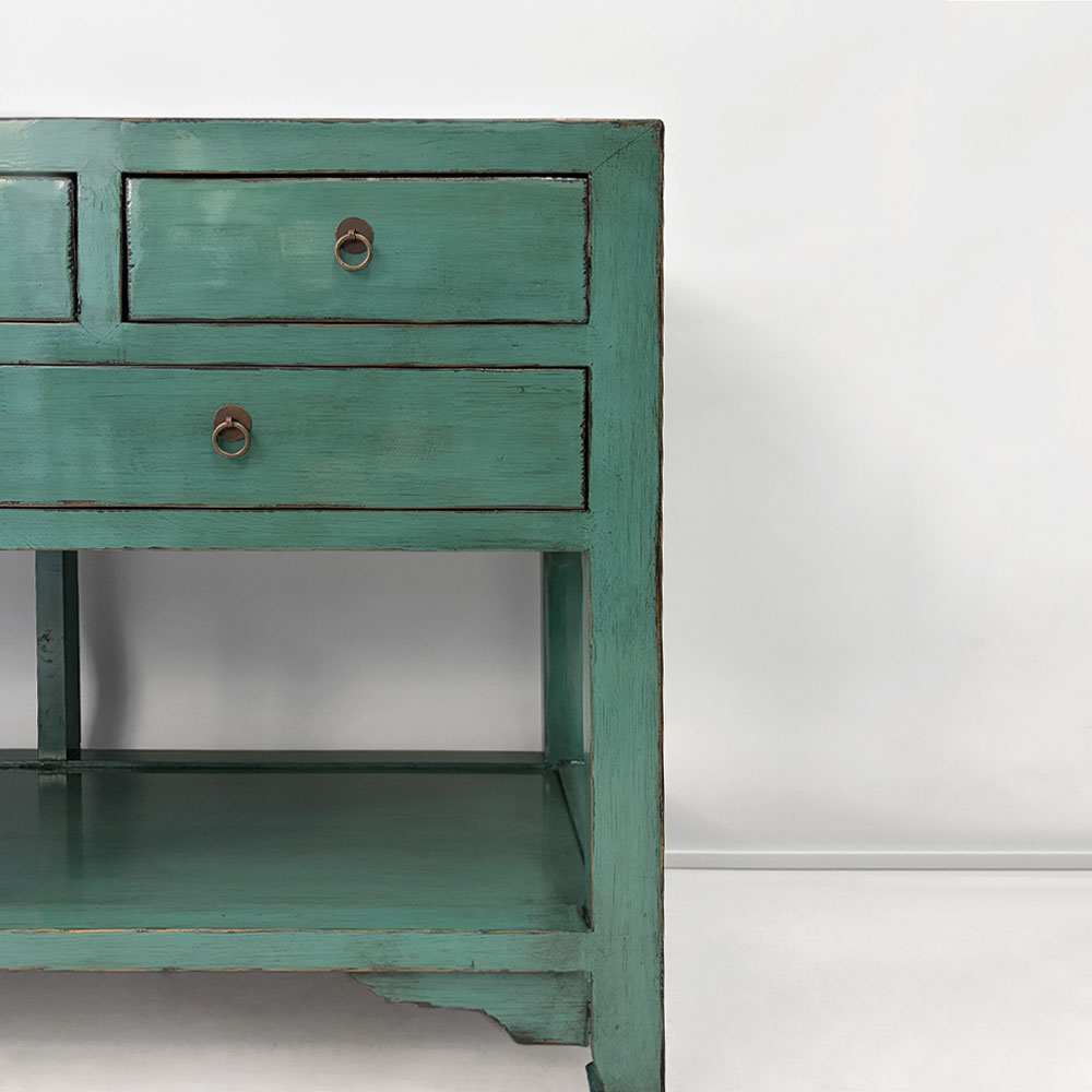 CHINA CONSOLE, TEAL