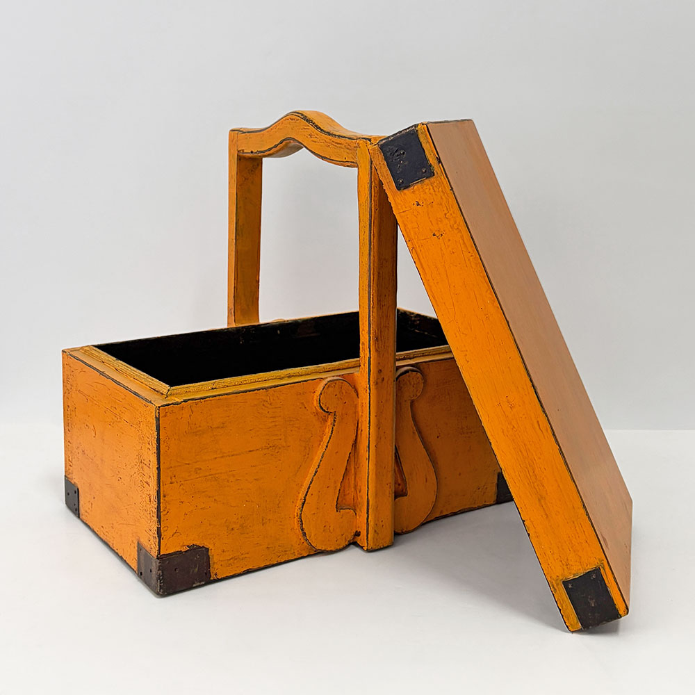 CHINA BOX, BUTTERCUP YELLOW