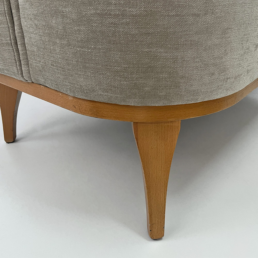 LOVE SEAT SOFA, TAUPE LOVE SEAT SOFA, TAUPE