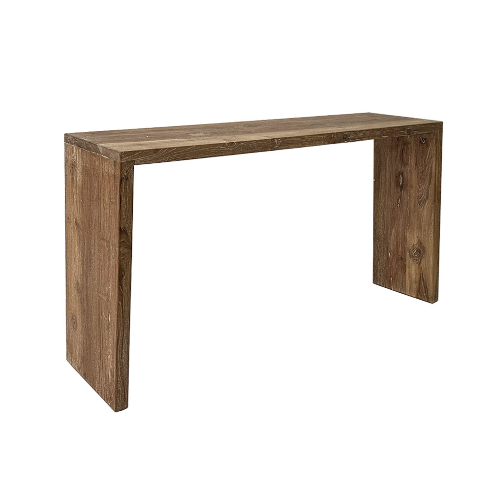 24 RECYCLED TEAK CONSOLE 24 RECYCLED TEAK CONSOLE