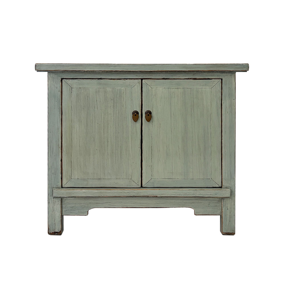 CHINA CABINET, ICE BLUE CHINA CABINET, ICE BLUE