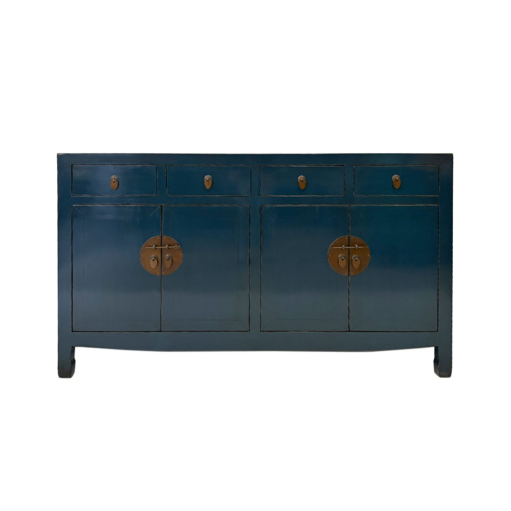 LUNAR CHINA SIDEBOARD, NAVY LUNAR CHINA SIDEBOARD, NAVY