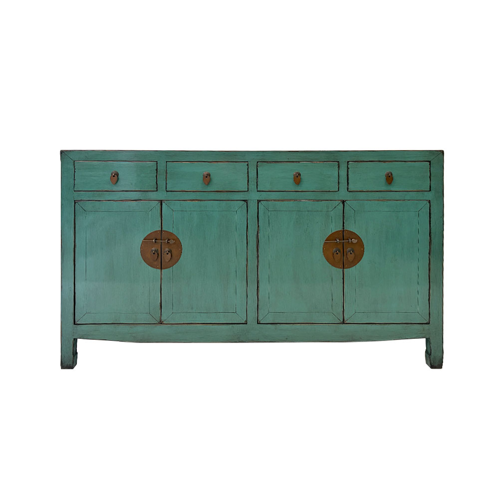 LUNAR CHINA SIDEBOARD, TEAL LUNAR CHINA SIDEBOARD, TEAL