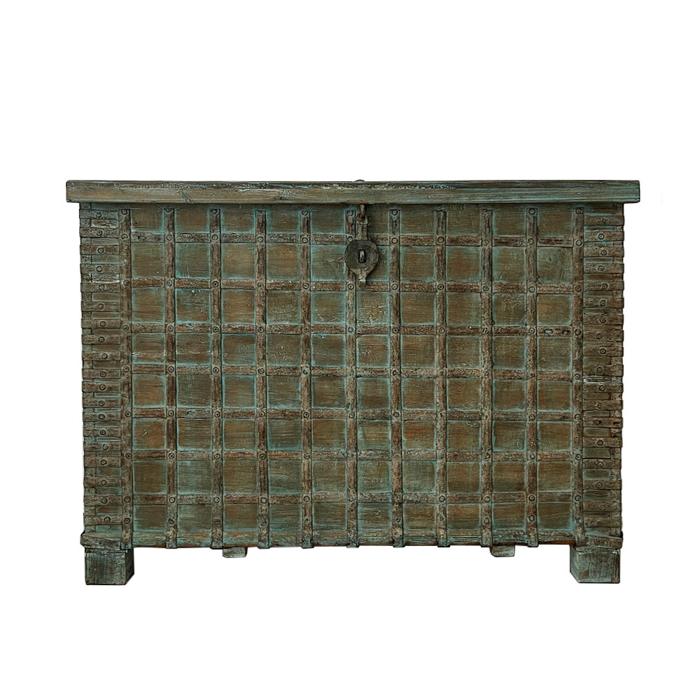 CHEST, TURQUOISE CHEST, TURQUOISE