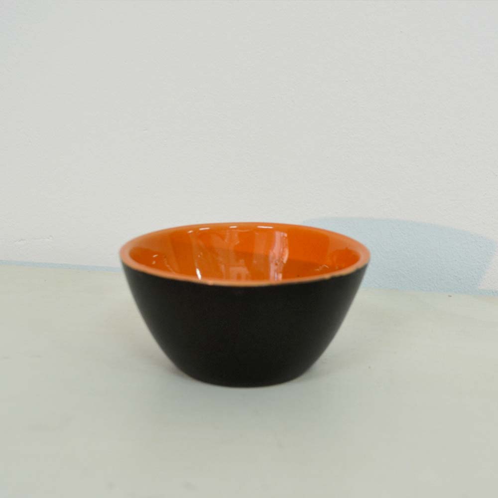 MINI DIPS BOWL ORANGE/BLACK