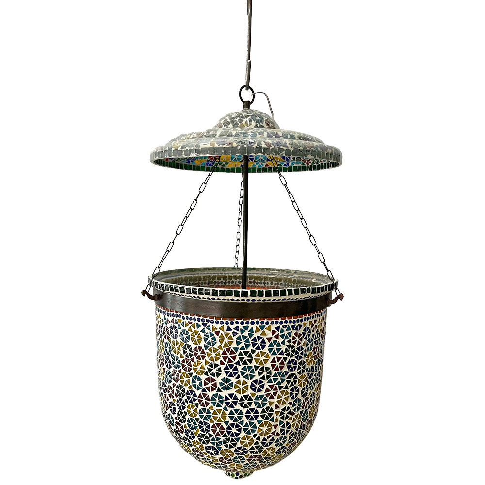 MOSAIC LAMP, TULIP LANTERN