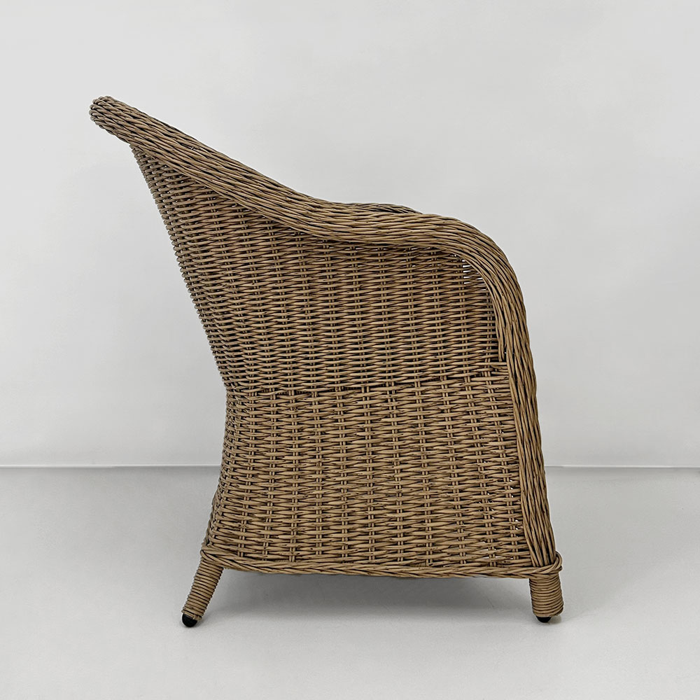 SUNDANCE RATTAN ARMCHAIR, LIGHT FINISH
